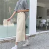 Юбки джинсовые колготки женская a-line с высокой талией твердые колготки Midi Casual Loose Corean Trend Street Olde All Match Retro Youth Fashion 230403