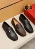 2023 Herrklänningskor Fashion Gentlemen äkta läderföretag Oxfords Male Brand Designer Travel Walk Casual Comfort Loafers Storlek 38-45