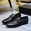 Men Loafers Designers Dress Shoes Genuine Leather Brown black Mens Casual Designer Shoes Slip On Wedding Shoes with box 38-44