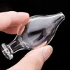 Bulle de verre épaisse Carb Cap fumée OD pour Quartz Banger Nail bol à dessus plat clous sans dôme Dab plates-formes pétrolières Bong tuyau d'eau