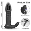 Anal oyuncaklar bluetooth uygulama kontrolü itme popo fişi vibratör seks erkek kadınlar yapay penis kurşun popo buttplug prostat masajı 230307