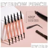 Make-upsets O.Two.O 4-in-1 ogenset Complete set Waterproof Langdurig wenkbrauwpotlood Eyeliner Mascara Womens Cosmetics Drop Delive Dhj3L