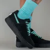 Erkek Koşu Ayakkabıları af1 Sneaker Siyah Mavi Çok Renkli Platform Ayakkabı Erkek Kadın Airforce 1 Düşük Eğitmenler Spor Sneakers Boyut 36-45