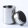 Storage Bottles Jars 70ML Airtight Smell Proof Container Aluminum Herb Stash Metal Sealed Can Container Aluminum Herb Tea Jar Storage Boxes 2022 J230301