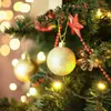 Party Decoration 36Pcs 4CM Plastic Christmas Balls Ornament Hang Small Pendant Ball Indoor Year Xmas Tree Decor Home