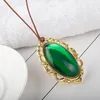 Pendentif Colliers Anime Violet Evergarden Vert Cristal Collier Femme Bijoux Fans Collection Accessoires Filles Cosplay Cadeau Accessoires