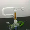 Pipes pour fumer Pot de filtre multicouche Narguilé en verre en gros, verre