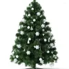 Party Decoration 36Pcs 4CM Plastic Christmas Balls Ornament Hang Small Pendant Ball Indoor Year Xmas Tree Decor Home