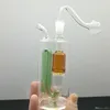Hookahs Coloured Bend Filter Glass Pot Wholesale Bongs Oil Burner Pipes