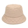 Chapeaux à large bord 2022 Nouveaux chapeaux de seau d'hiver de couleur unie pour hommes femmes fourrure moelleuse épaisse garder au chaud Panama extérieur haute qualité casquette de pêcheur R230308