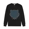 Kenzo Sweat à capuche pour homme Sweat-shirts brodés Kenzo Designer broderie avec tête de tigre Pull à capuche pour homme tendance coton décontracté à capuche 666