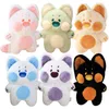 Mignon DuDu chat en peluche poupée moelleux renard en peluche dessin animé peluches Kawaii enfants filles anniversaire cadeaux de noël