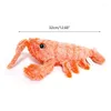 Cat Toys Interactive Lobster Toy USB miękki trening katakowy dla kątowych trening dla elastycznych gier