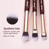 أدوات المكياج Jessup Eye Brushes مجموعة 15pcs فرشاة ماكياج ظلال العيون الاصطناعية الطبيعية كحل كحل مزج الحاجب خافي الحاجب T284 230308