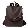 Mulheres homens mochilas estilos de couro genuíno Moda de couro casual Bolsas de bolsas escolares pequenas laptop de laptop de laptop carregando bagpack rucksack packs sportdoor pacote 6708