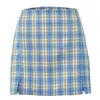 التنانير الأنيقة Harajuku Short Skirt Women Split Deliver