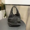 Pochette da sera con strass con manico HBP Borse e borsetta Borsa a tracolla hobo di design di lusso Borsa a secchiello con pochette in cristallo lucido