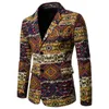 Mäns kostymer blazers hösten män blazers kostymer linne bomull kausal blommakräkt smart smal passform pläd klänning mens blazer masculino jacka rock 4xl 230308