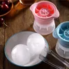 Ice Cream Tool Whisky Round Ice Cube Maker Silicone Ball Shape Sferical Ice Cube Mold Machine Quick Freezer Ice Mold Tray Kitchen Gadgets Z0308