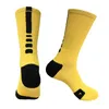 Chaussettes de basket-ball professionnelles Elite américaines, longues aux genoux, pour Sport athlétique, à Compression, à la mode, vente en gros, M1, 2023