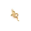 Charms Zircon Punk Snake Pendant Gold Men's Women's Necklace Jewelry Statement DIY Making Supplies Gift Charm