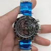 Men's Watch Master Designer حركة ميكانيكية أوتوماتيكية الفضة الفولاذ المقاوم للصدأ الفولاذ المقاوم للسيراميك هيكل عظمي DIAL331H