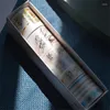 Emballage cadeau 10 rouleaux/ensemble Dream Water Blue Series papier décoratif Washi Tape ensemble papeterie japonaise Kawaii Scrapbooking fournitures autocollants