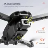 Intelligent UAV S128 Mini drone 4K Camera HD Quadcopter Piegabile Quadcopter a tre lati Evitamento dell'aria Air Fixe Fixe Altezza Toys 230308