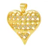 Charms Red Love Heart Pendant DIY Pendants For Charm Designer Armband Halsbandsmycken Making Gold