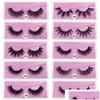 Faux Cils Nouvelle Arrivée 3D Vison Épais Vrais Cheveux Cils Eye Lash Maquillage Extension Faux 10 Styles Drop Delivery Santé Beauté Yeux Dhsgu