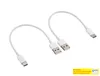 Micro Type C Kabel ładowarki USB 20 cm krótki 2A Szybkie sznurki USB dla Samsung S6 S7 S8 Xiaomi Androd Smart Cell Phone