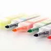 Highlighters kleur schuine markeerstift marker pen Korean Student -briefpapier creatieve snoepkleurlijn marker pen voor schoolbenodigdheden J230302