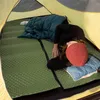 Utomhuskuddar Enkel ultralätt bärbar kompakt vikbar skum campingmatta tält Sovplatta 230307