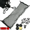 Car Organizer Trunk Nets 110 X 60cm Elastic Strong Nylon Cargo Luggage Storage Net Mesh With Hooks For Cars