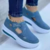 Skarpetki sportowe Sneakers Multicolors Women Buty zużycie lekkie stylowe, płaskie obcasy sportowe