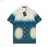 2023 Heren Flower Tiger Print Shirts Casual Button Down Short Sleeve Hawaiiaans shirt Suits Summer Beach Designer Drail Shirts