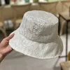 Sombreros de ala ancha Cubos Sombrero Mujer Flor de encaje transparente Lentejuelas Playa Sombreros de Panamá Moda Gorras coreanas Gorra de pescador transpirable Gorras de lavabo sólido R230308