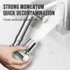 Andra badtoalettförsörjningar Alloy Universal 1440 ° Rotation Faucet Aerator Retracta Robotic Arm Swivel Kitchen Accessory Extender2Flow 230308