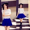 Skirts Summer Women's Style Korean Skirts Fashion Sexy Girl Mini Elastic Pleated Skirt for Female JYF Brand 230308