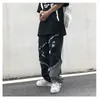 Heren jeans splitsen heren jeans dames broek jeugd flens trendyol 2022 trends kleding casual bedrukte man broek streetwear baggy z0301