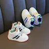 Sneakers Size 21 32 Children Anti slip Wear resistant Casual Shoes Girls Boys Kids Soft Sole Toddler Baby Breathable Sport 230308