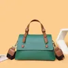 Evening Bags Korean Fashion Trend Sling Luxury Designer Handbag Women'S Genuine Leather Casual Vintage Tote Lady Hand Shoulder Messenger