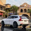 Druckgussmodell 1 32 Volvos XC60 SUV Legierung Automodell Druckguss Metall Spielzeugfahrzeuge Automodell Simulation Sound Licht Sammlung Kinderspielzeug Geschenk 230308