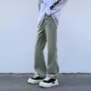 Dżinsy męskie 3 color dżinsy mężczyźni szczupły moda retro harajuku proste dżinsy mężczyźni japońskie streetwear hiphop luźne dżinsowe spodnie męskie spodnie Z0301