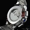 Relojes de pulsera de marca completa a la moda, reloj de Metal de acero de lujo mecánico automático de estilo masculino CA 80