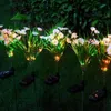 Lawn Lamps Solar Small Chrysanthemum Light Outdoor Garden Decoration Simulation Of Wildflower Lighting