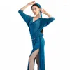 Стадия ношения египетская балади галабея танцевальное платье танце