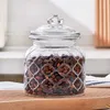 Storage Bottles Jars Transparent Glass Sealed Jar Food Grade Candy Jar Honey Bottle with Lid Storage Jar 950ml Candy Box Kitchen Storage Supplies J230301