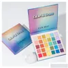 Eye Shadow Handaiyan 30 Colors Eyeshadow Pallete Shimmer Matellic Neon Makeup Palette Glitter Matte Shades Nude Blendable Pigment Po Dhd90