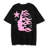 Magliette di marca Magliette da uomo High Street Manica corta Hellstar Paradise Girls Tee Laurins